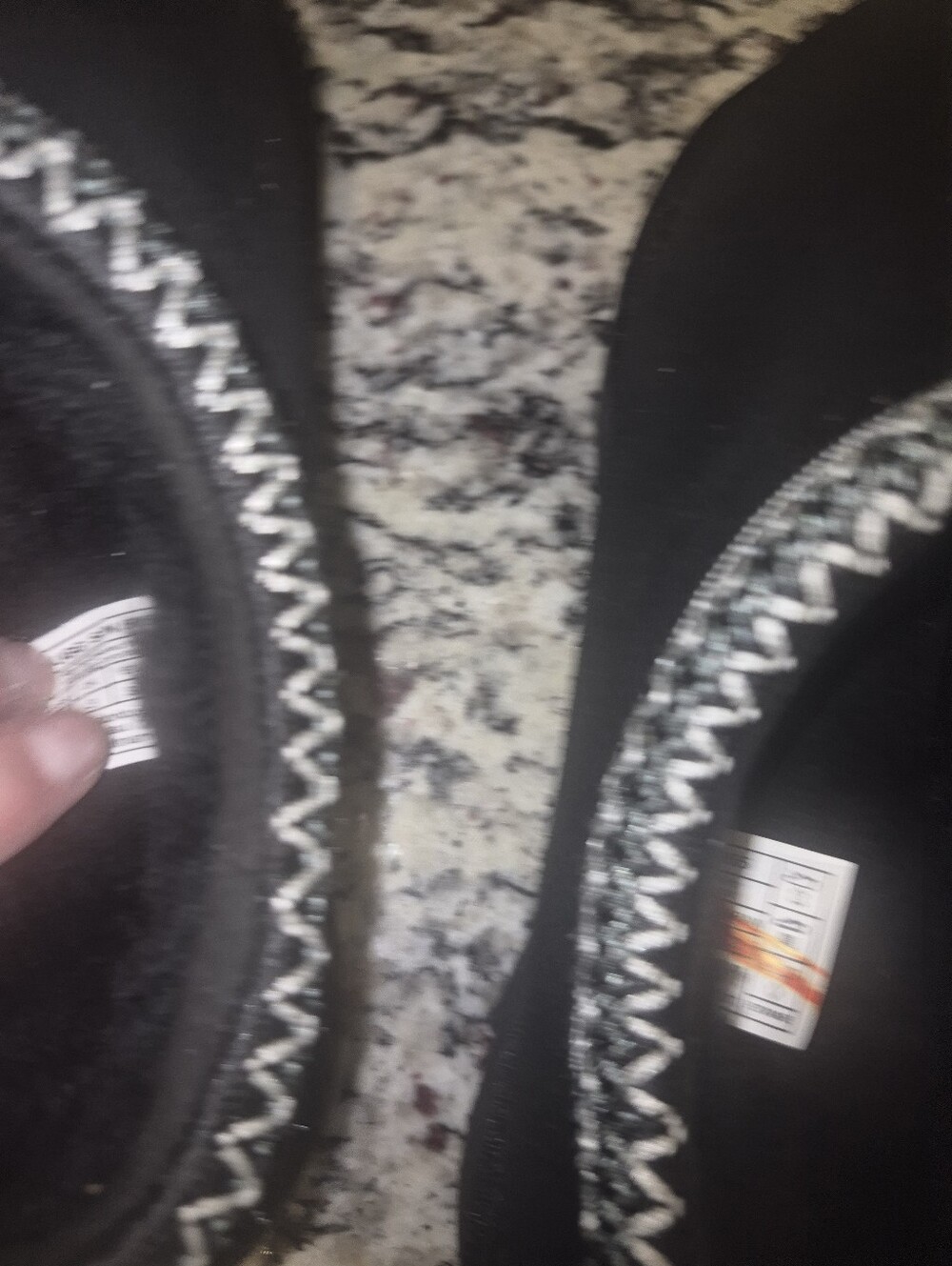 Womens UGG Black Slip-On Cozy Mule Slippers with Contrast Stitching - Picture 5 of 10